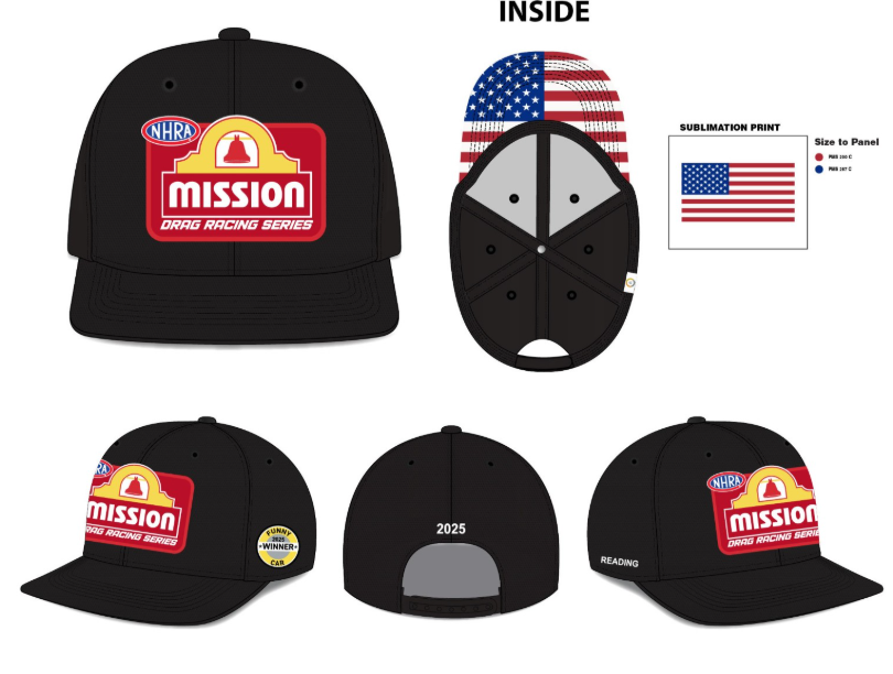 2025 Reading, PA Signed Winner Circle Hats