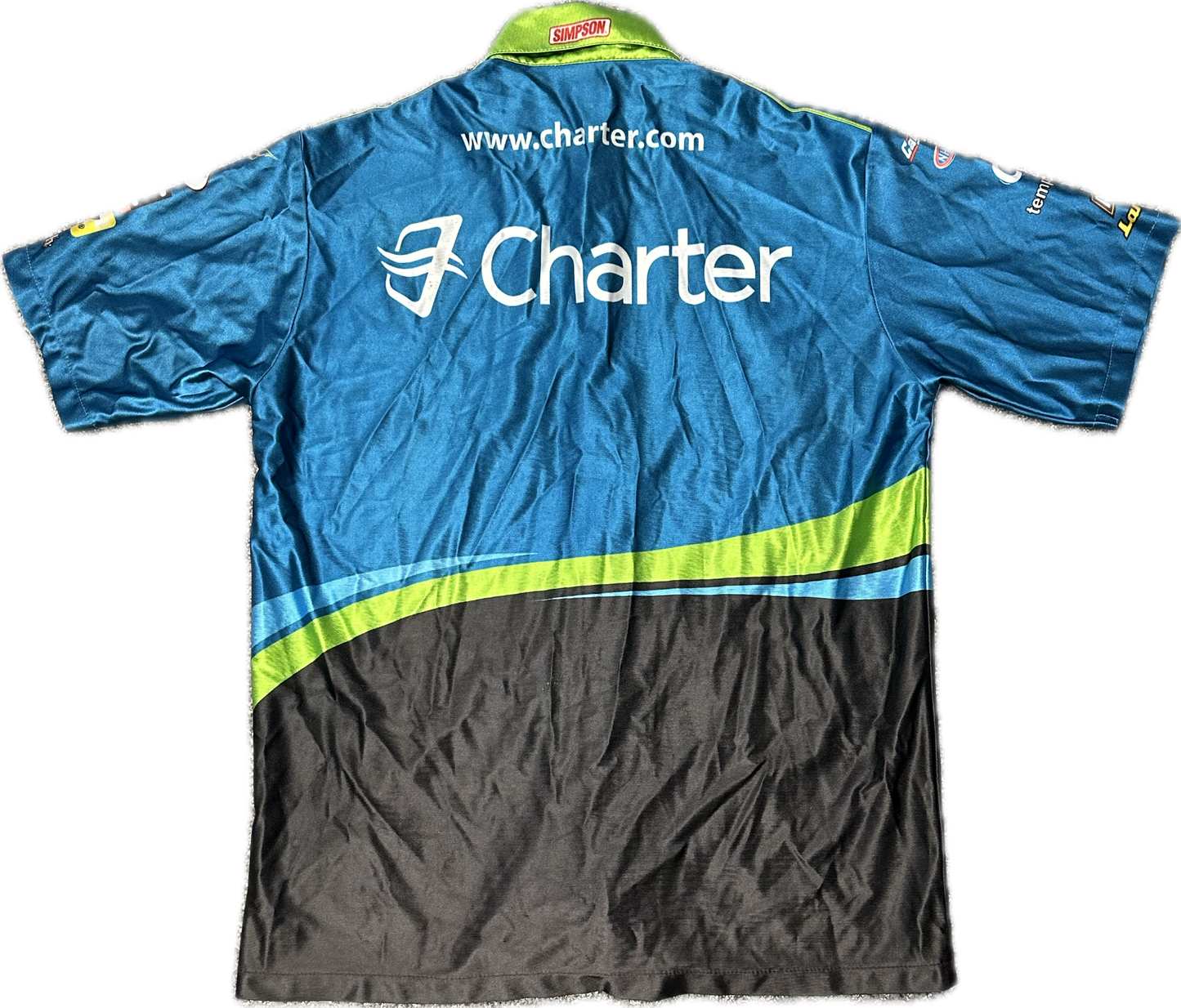 Signed Charter Race Worn Crew Shirt