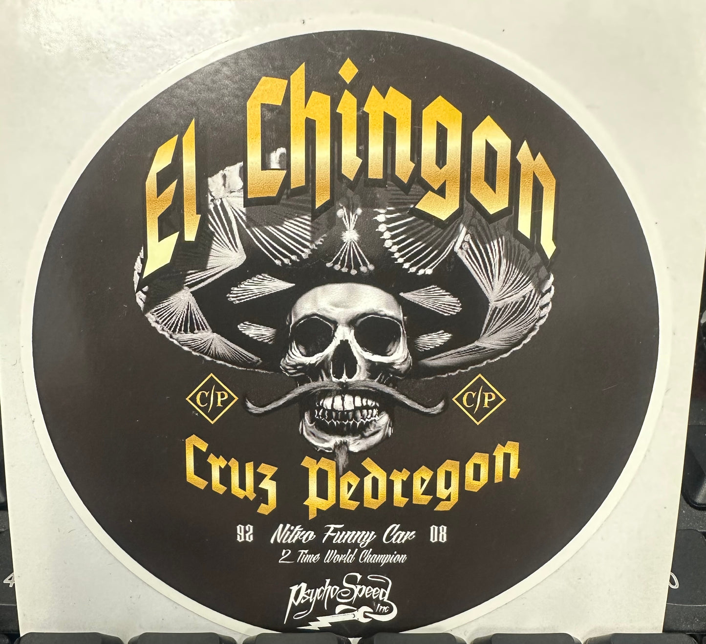 CP El Chingon Round Sticker