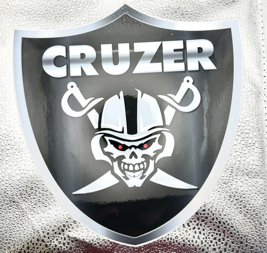 8in CRUZER Nation Decal