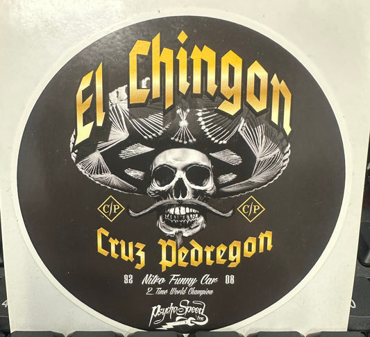 CP El Chingon Round Sticker