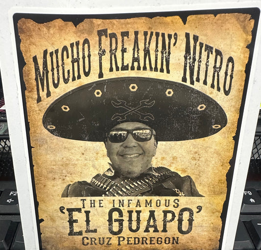 CP El Guapo Sticker