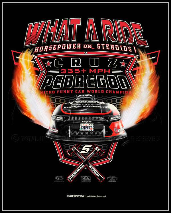 Autographed What A Ride Poster