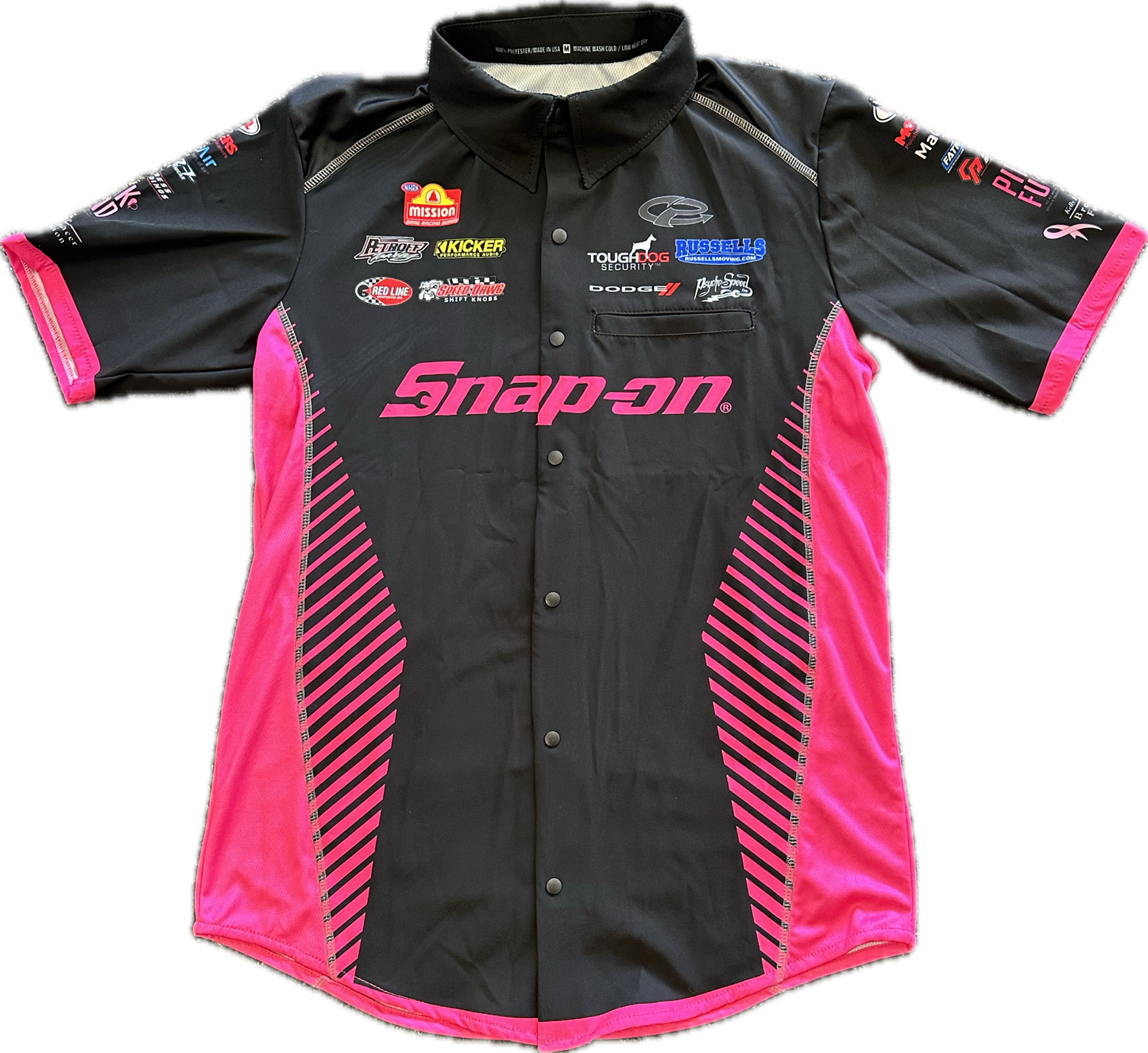 Autographed 2024 Men's Breast Cancer Race Used Crew Shirt