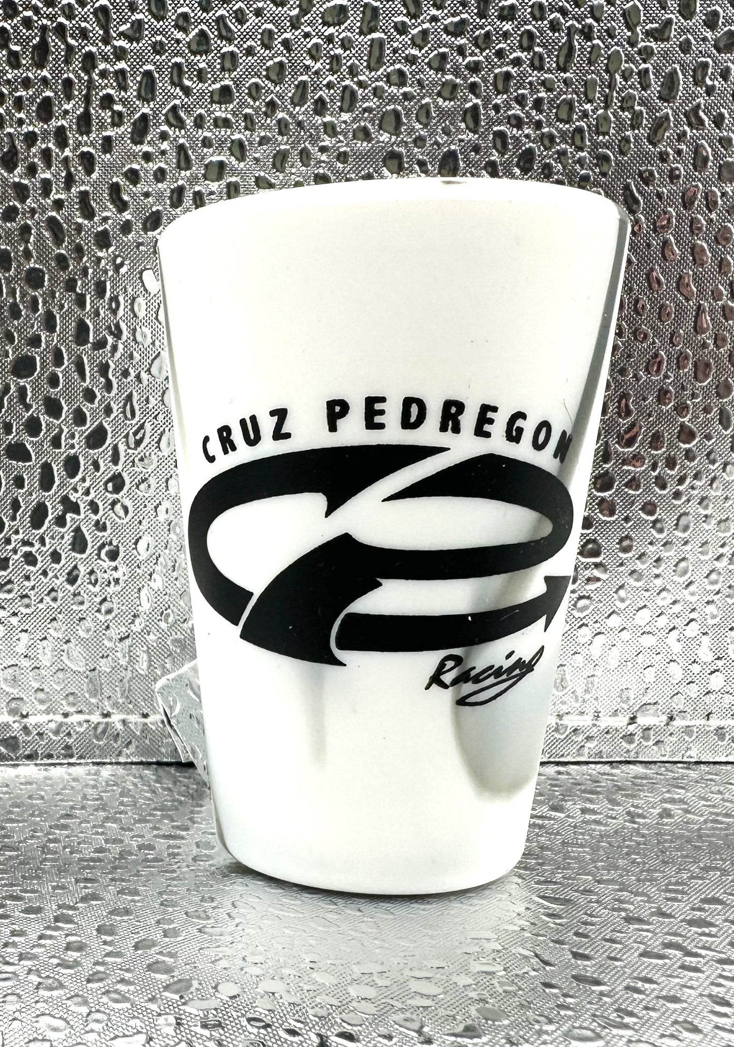 Silicone Cruz Pedregon Racing Marble Shot Glass